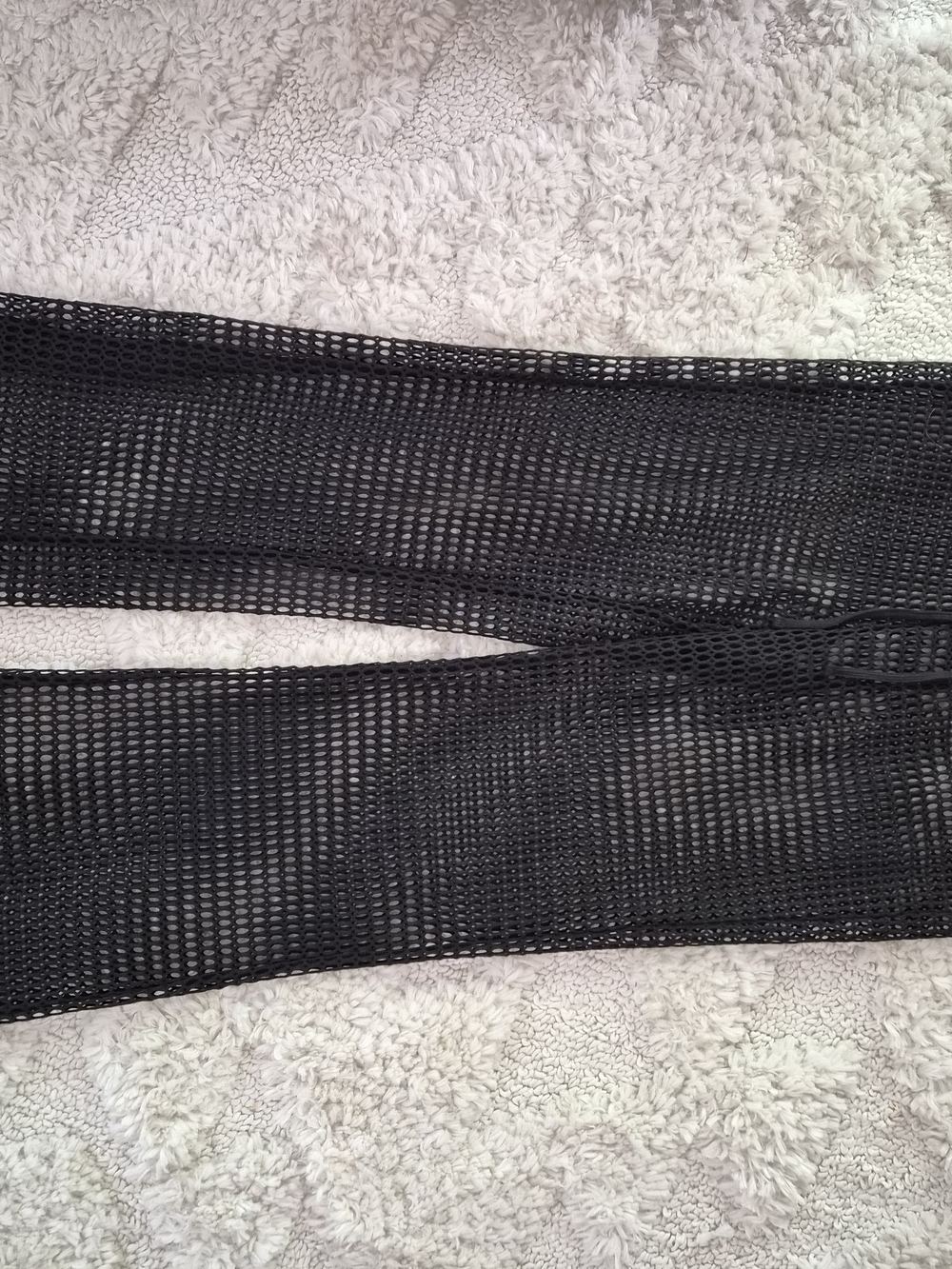 Black Fishnet Mesh Leggings